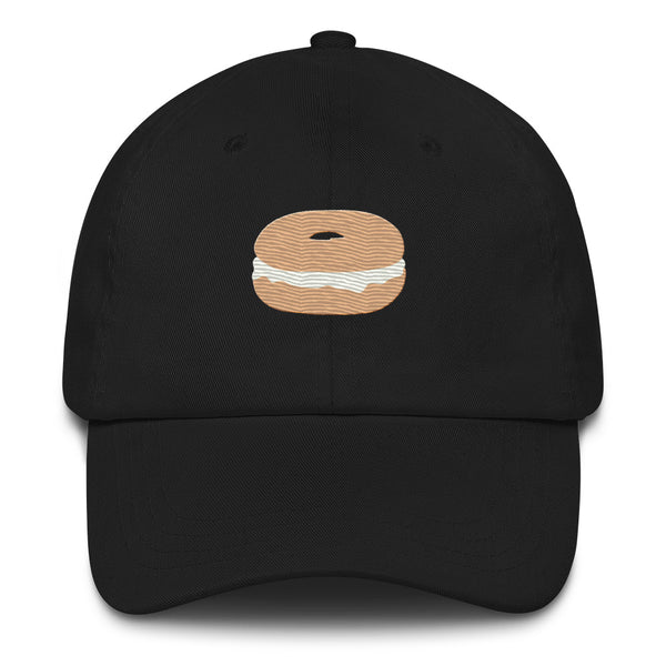 Bagel and Cream Cheese Dad Hat