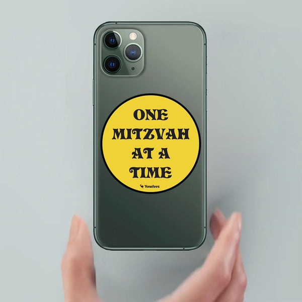 One Mitzvah at a Time Sticker